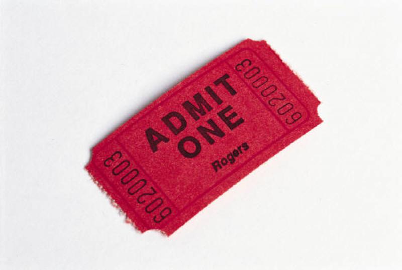 Red Admit one ticket like the game rooms to get toys